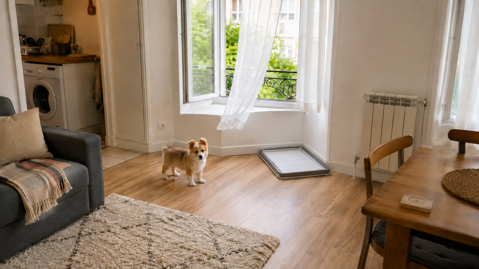 Puppy Pads in a Small Flat: Odour and the Habit You Build