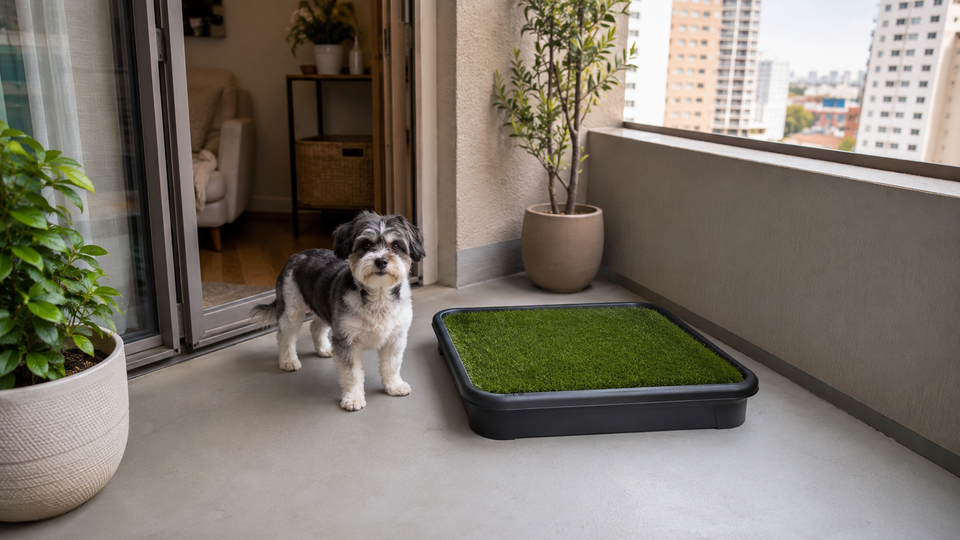 Balcony Dog Potty Systems: Where Does the Drainage Go?